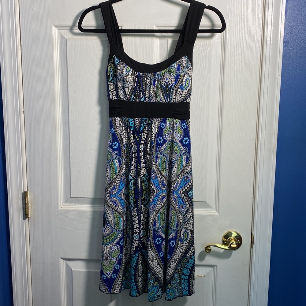 Vintage Joyce Leslie Paisley Dress Medium